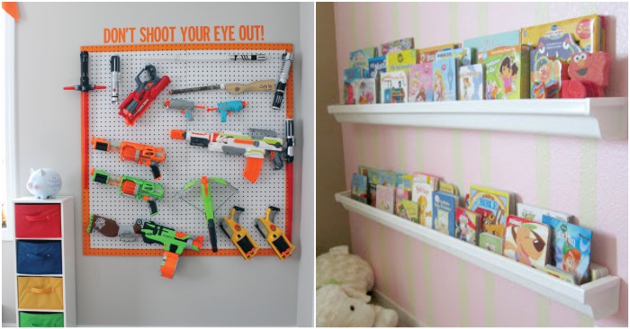 16 Tricks To Organize Kid Rooms On A Budget