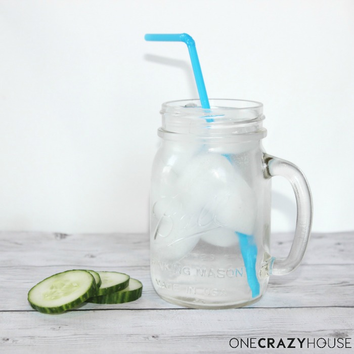 Stay hydrated to combat dry skin