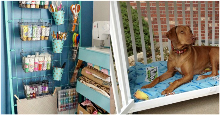 19 Crafty Things to Do with Old Cribs