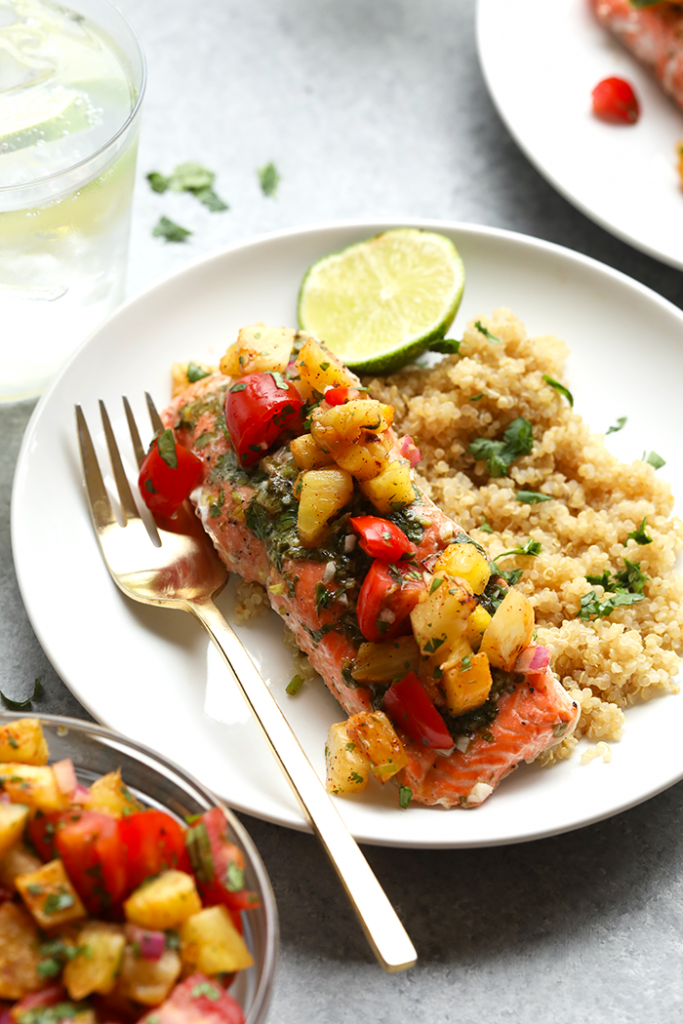 Fiesta Salmon by Fit Foodie Finds