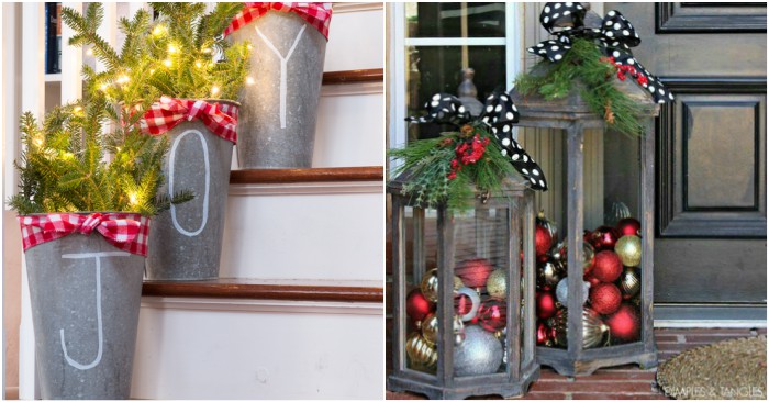 23 Front Porch Christmas Decorations That’ll Impress