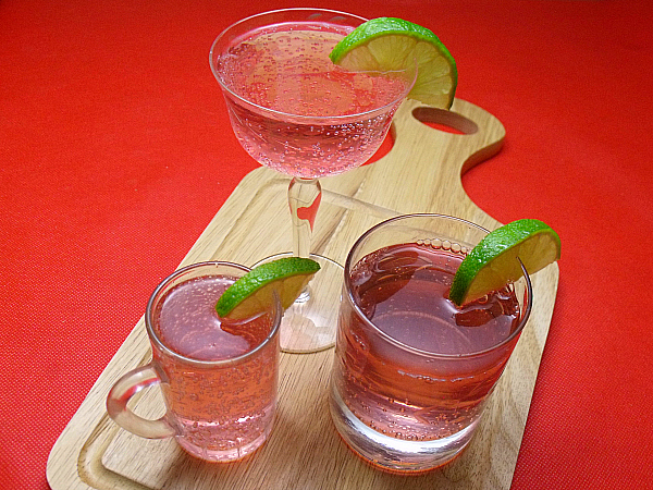 Easy Pomegranate Lime Mocktail by Mama Likes to Cook