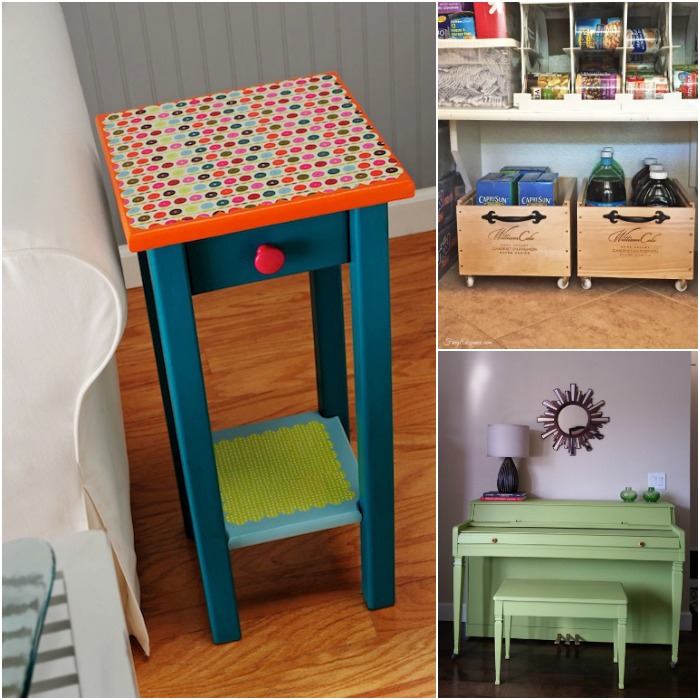 Furniture Makeovers and Fun Upcycles