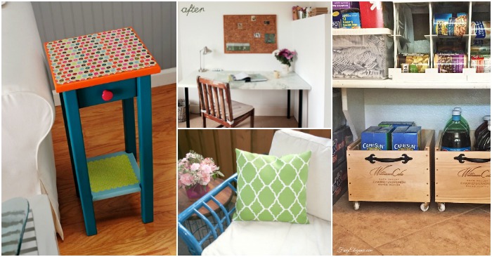 GENIUS Furniture Makeovers and Upcycle Ideas to Add Charm To Your Home
