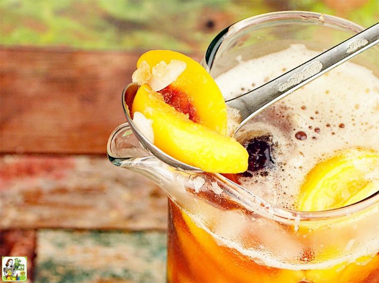 Iced Tea Sangria by This Mama Cooks