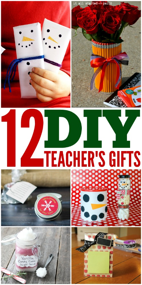 12 DIY Teacher's Gifts #DIYTeacherGifts #DIYGifts #TeacherGifts