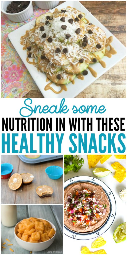 Sneak some nutrition in with theses healthy snacks #HomemadeHealthySnacks #HomemadeSnacks