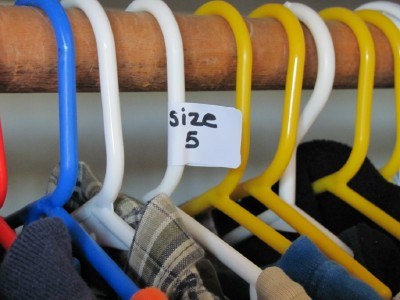 Clothing Labels are just one of our clothing storage ideas