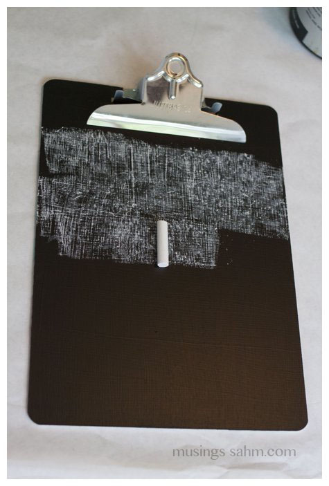 Chalkboard Clipboard - Living Well Mom