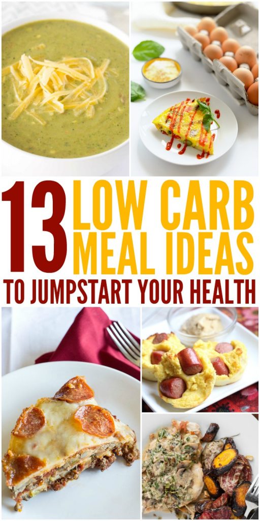 Low Carb Meal Ideas You'll Love! #LowCarb #MealIdeas 