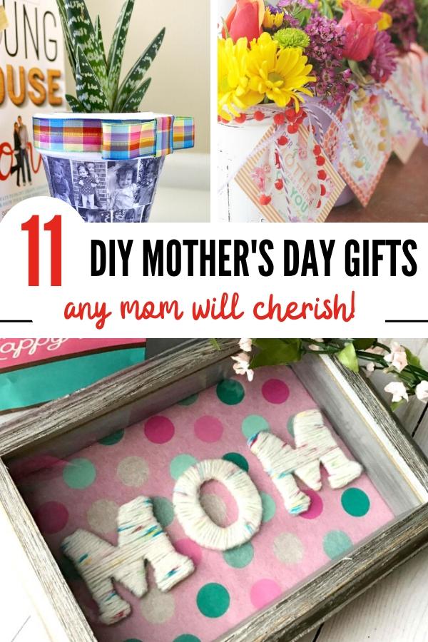 Homemade Mother's Day gifts Pin image B