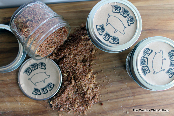Father's Day Gift - BBQ Rub- The Country Chic Cottage 