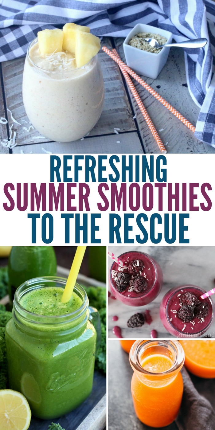 Refreshing Summer Smoothies To The Rescue