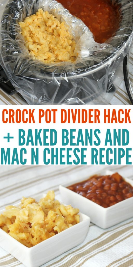 DIY Slow Cooker Divider For Super Bowl Dips and Snacks