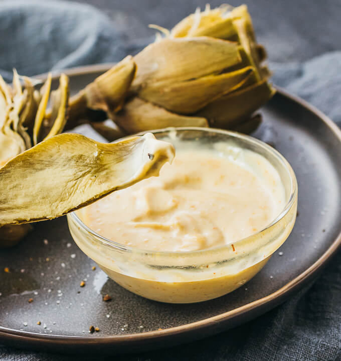 instant-pot-artichokes-Savory Tooth