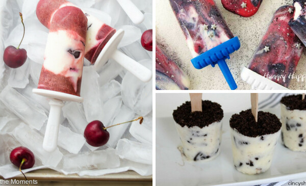 DIY 4th of July Popsicles