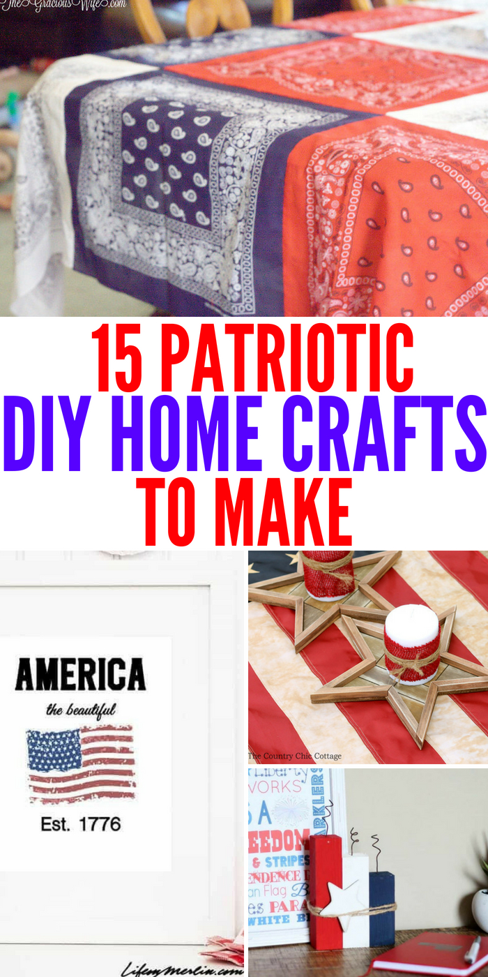 Decorate Your Home With These 4th Of July Crafts 