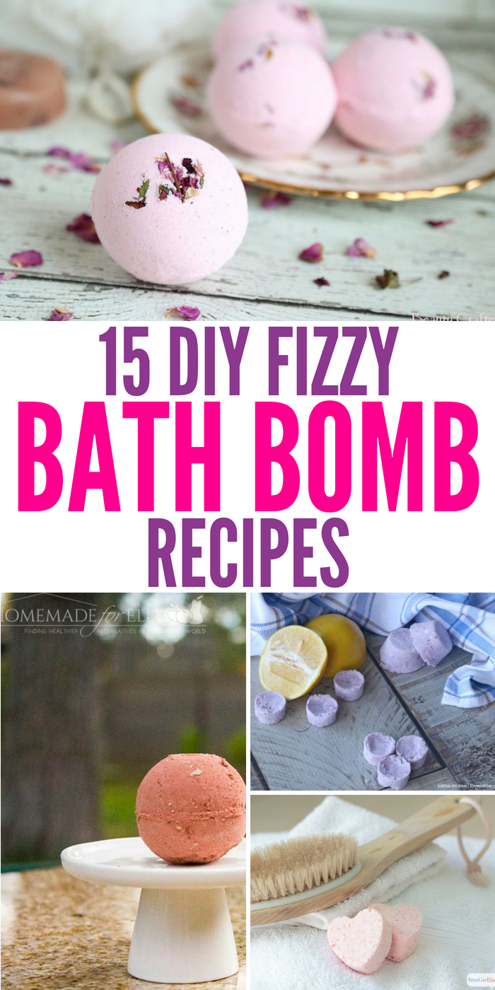 The Most Fabulous DIY Fizzy Bath Bombs To Make