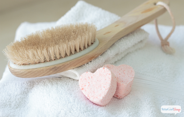 DIY Fizzy Bath Bombs - Heart Shaped Bath Bombs- Atta Girl Says 