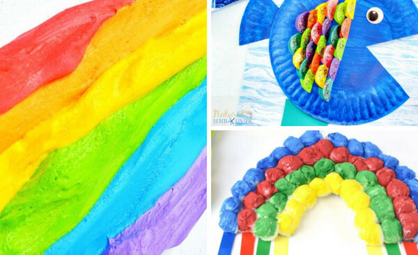 Pass The Time With These Adorable Rainbow Crafts For Kids