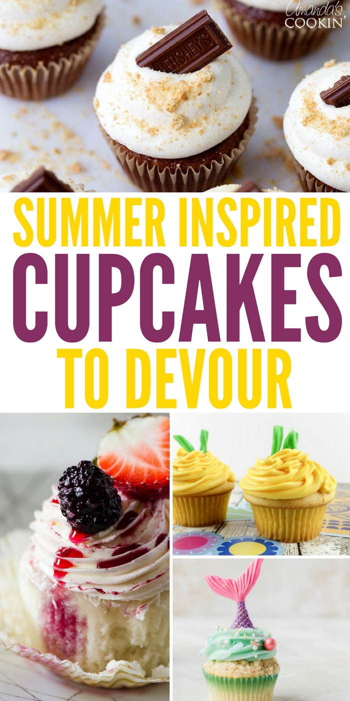 Fun Summer Inspired Cupcakes To Add A Splash To Entertaining 