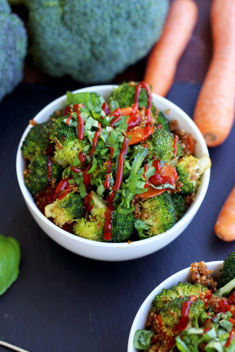 Vegetarian Main Dish - Vegan Quinoa Fried Rice - Happy Kitchen 