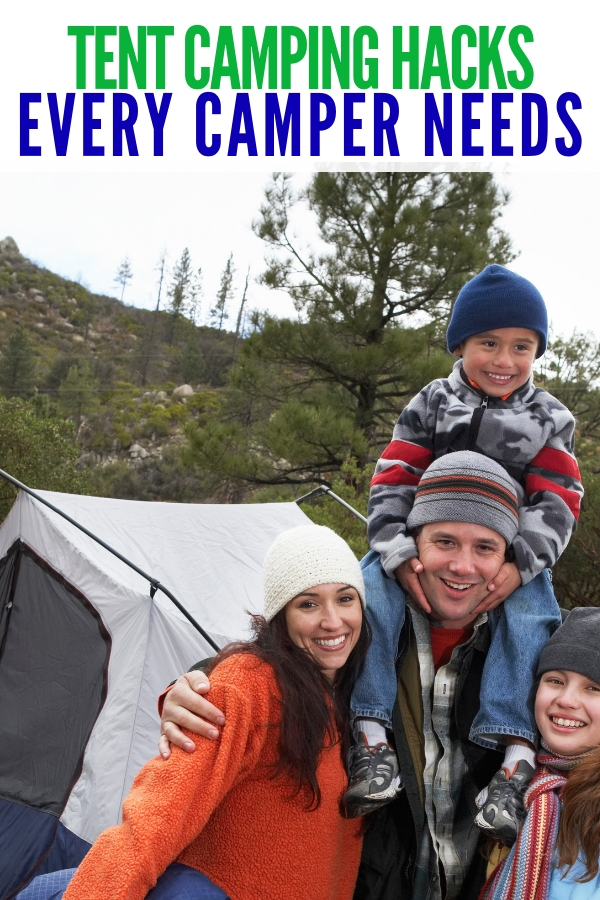 If you find that you are intrigued and want to give tent camping a try, here are tent camping hacks you'll be thankful to know! #tentcampinghacks #camping #tent #onecrazyhouse