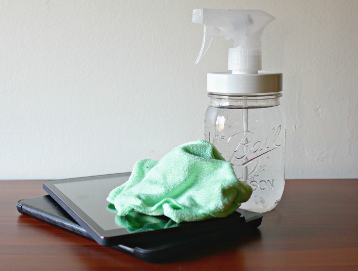 DIY Cleaners - Cheap Screen Cleaner- Confessions of An Overworked Mom