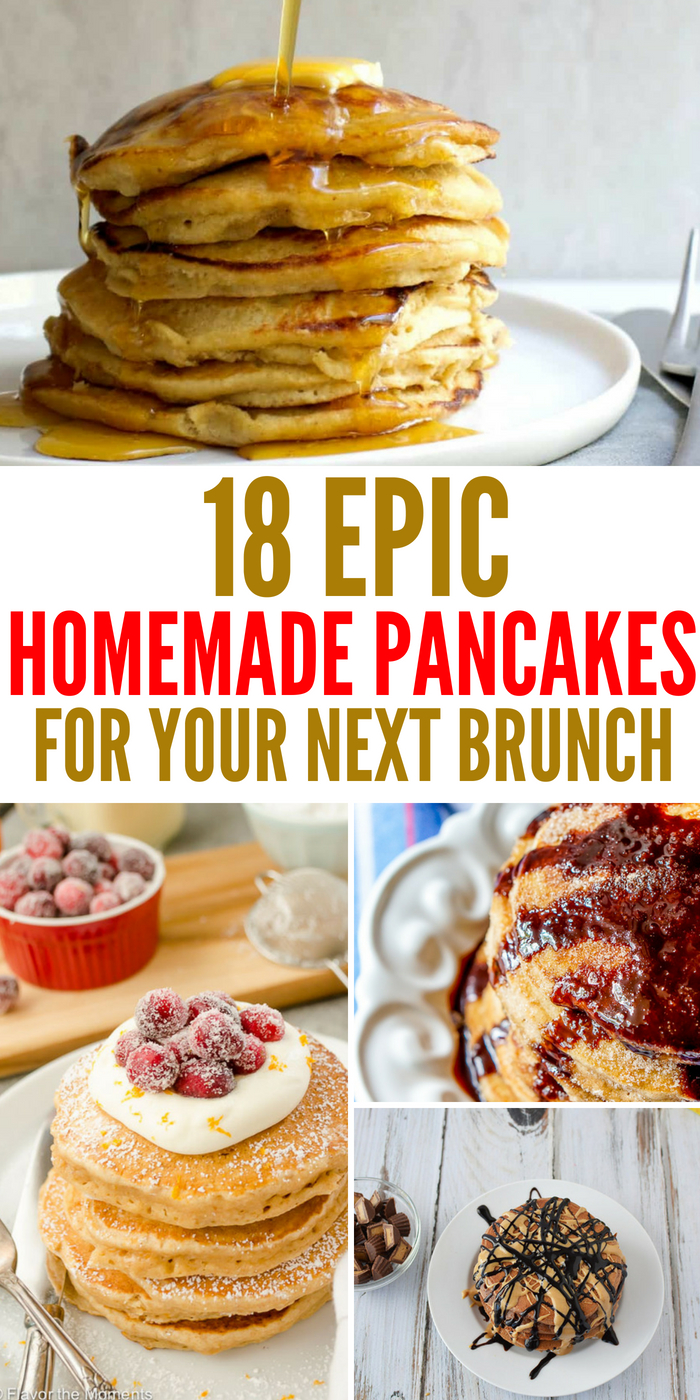 18 Homemade Pancakes That Will Make Your Family Go Wild 