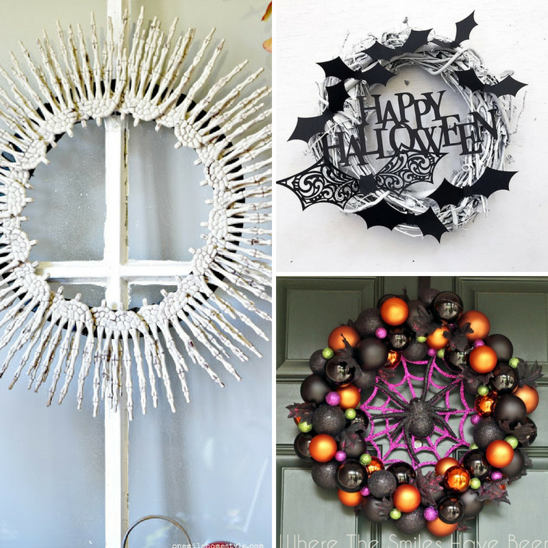 The Best DIY Halloween Wreaths To Make To Decorate Your Front Door