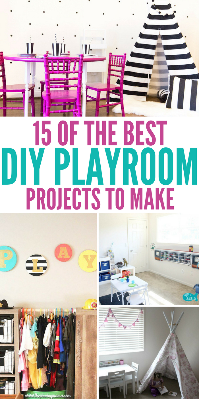 15 Of The Best Playroom DIY Projects To Transform The Room