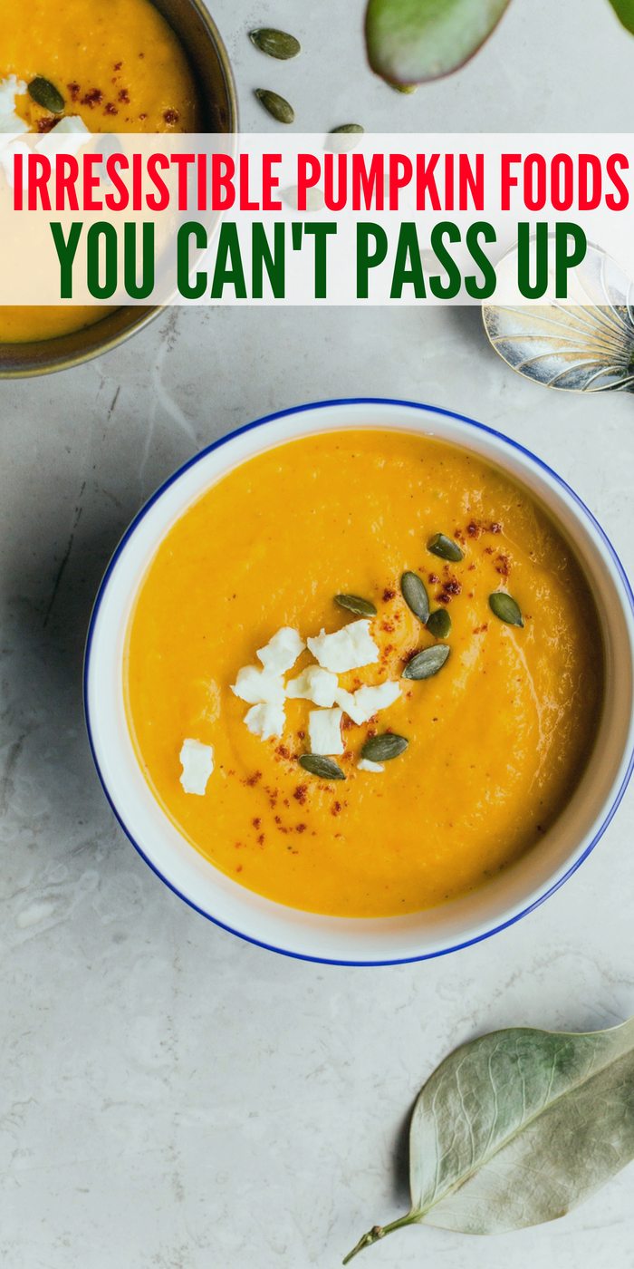 Irresistible Pumpkin Flavored Foods that You Can't Pass Up