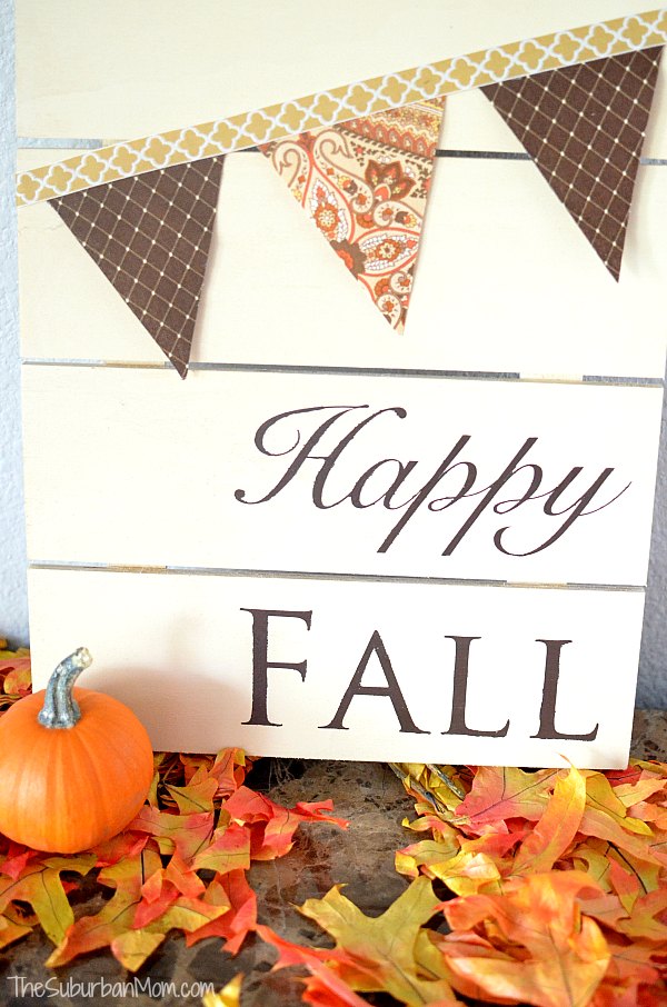 Happy Fall Sign 