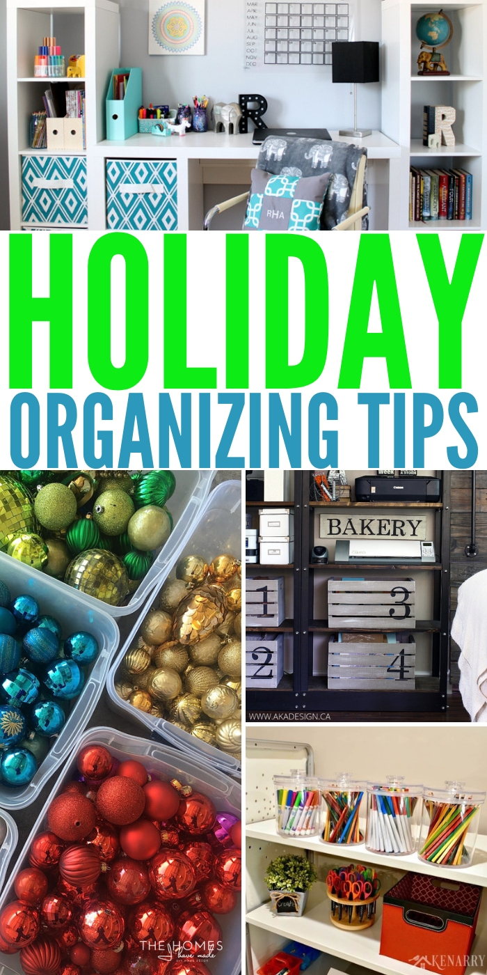Holiday Organizing Tips