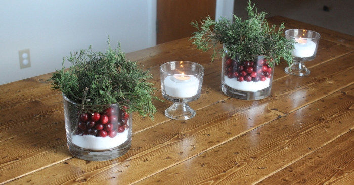 5 Minute Christmas Table Centerpiece And Cleaning Hacks To Save The Day!