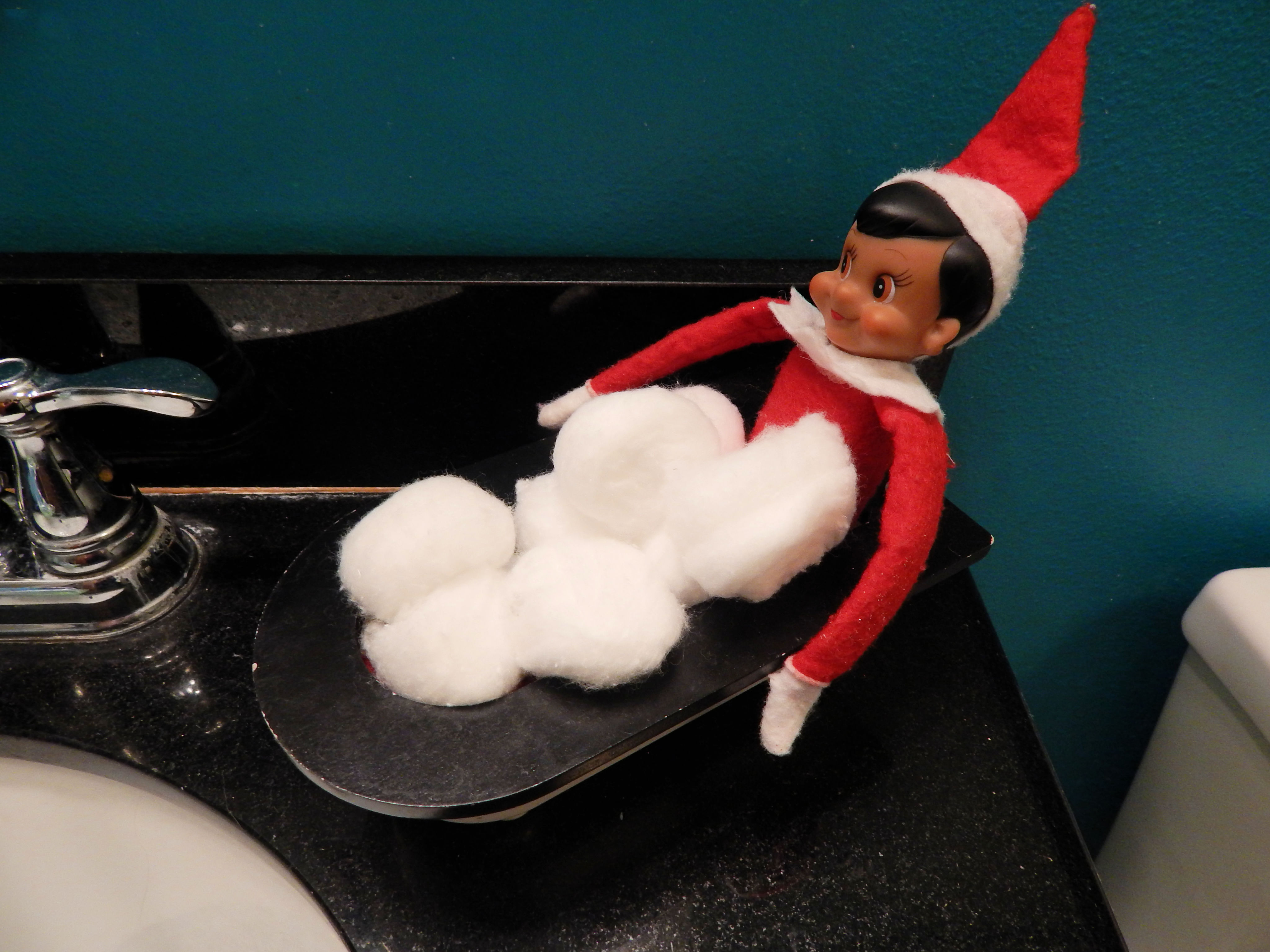 Elf On The Shelf Bath Ideas