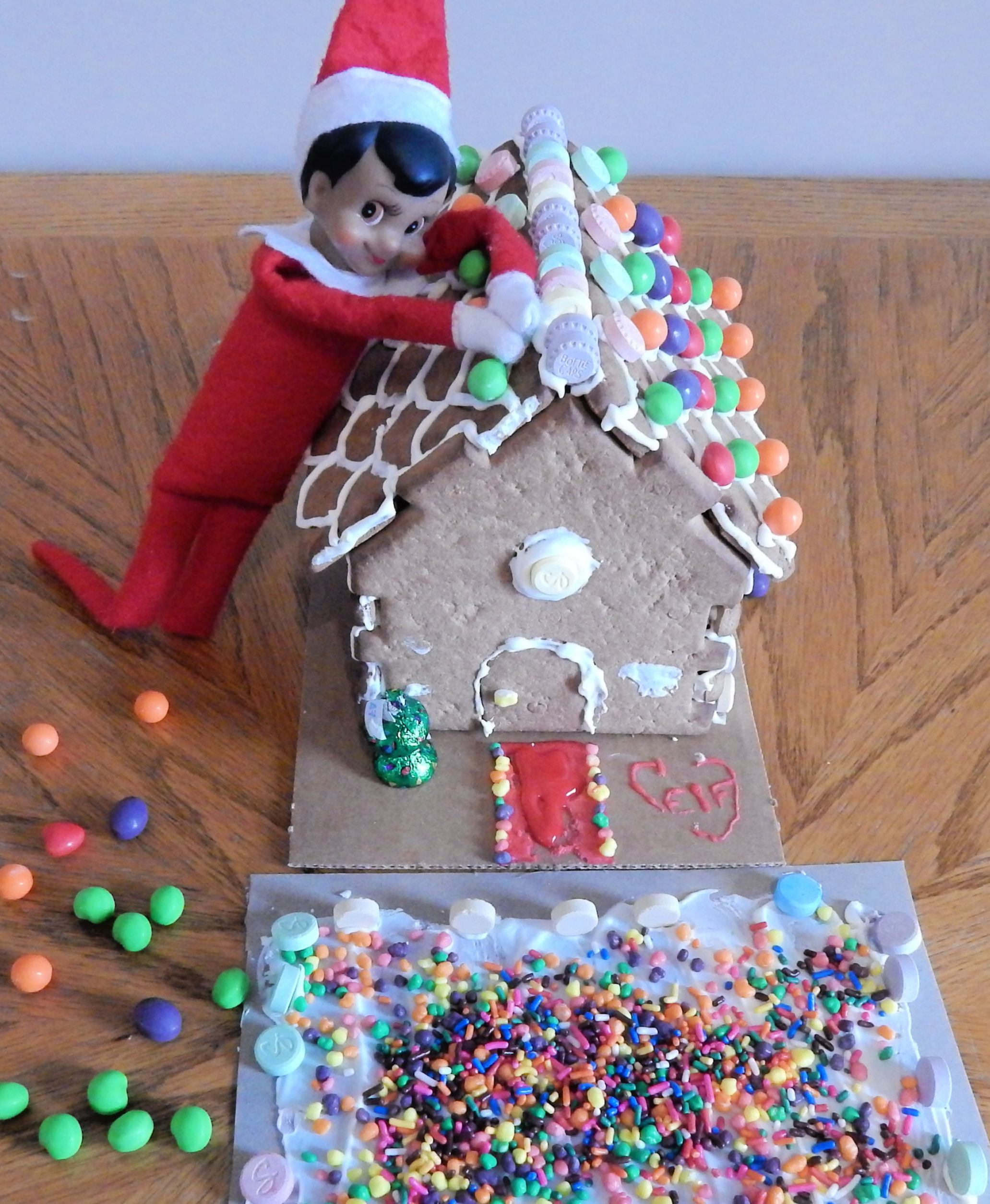 Elf On The Shelf Gingerbread House