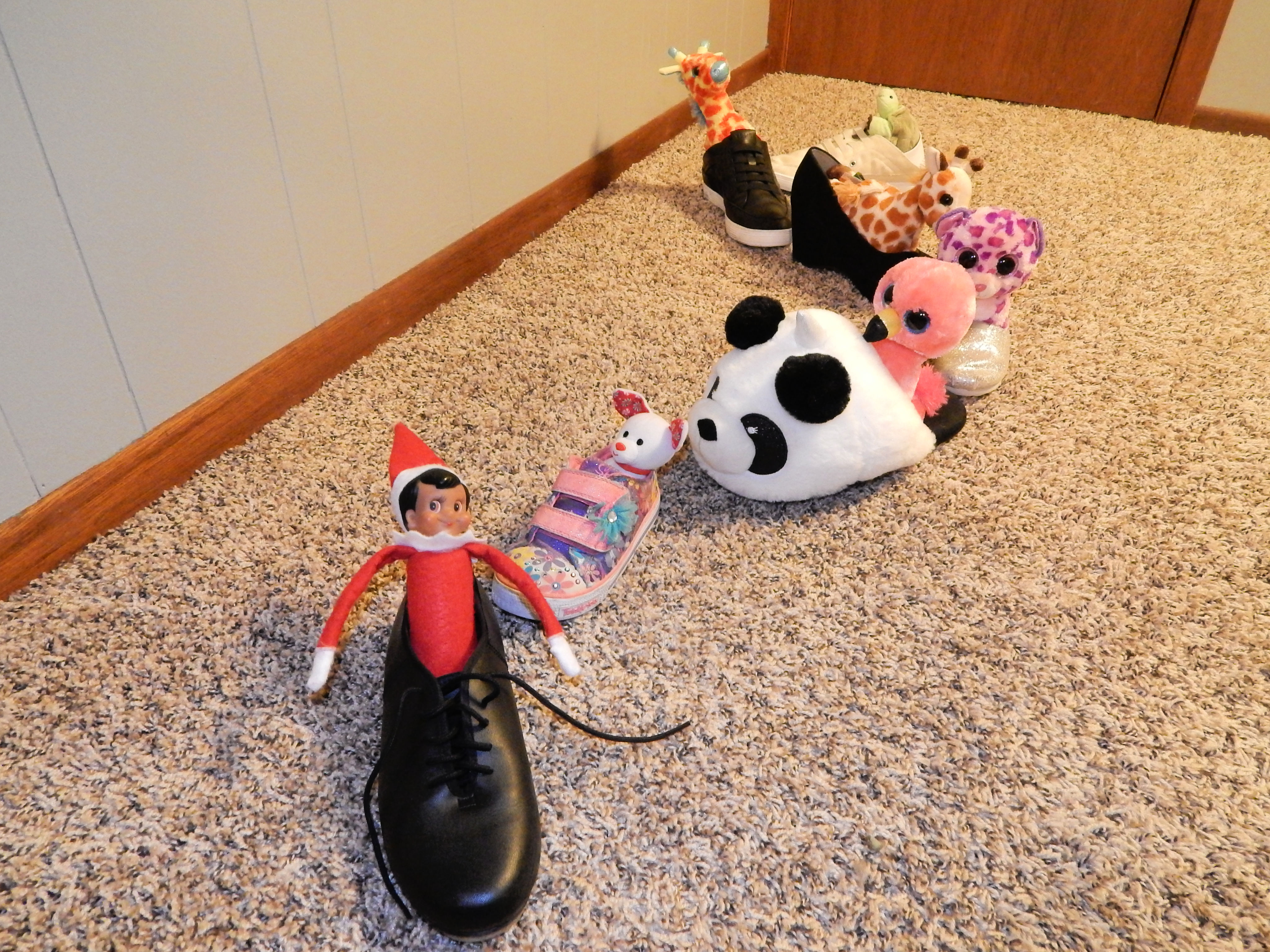 Elf On The Shelf Shoe Train