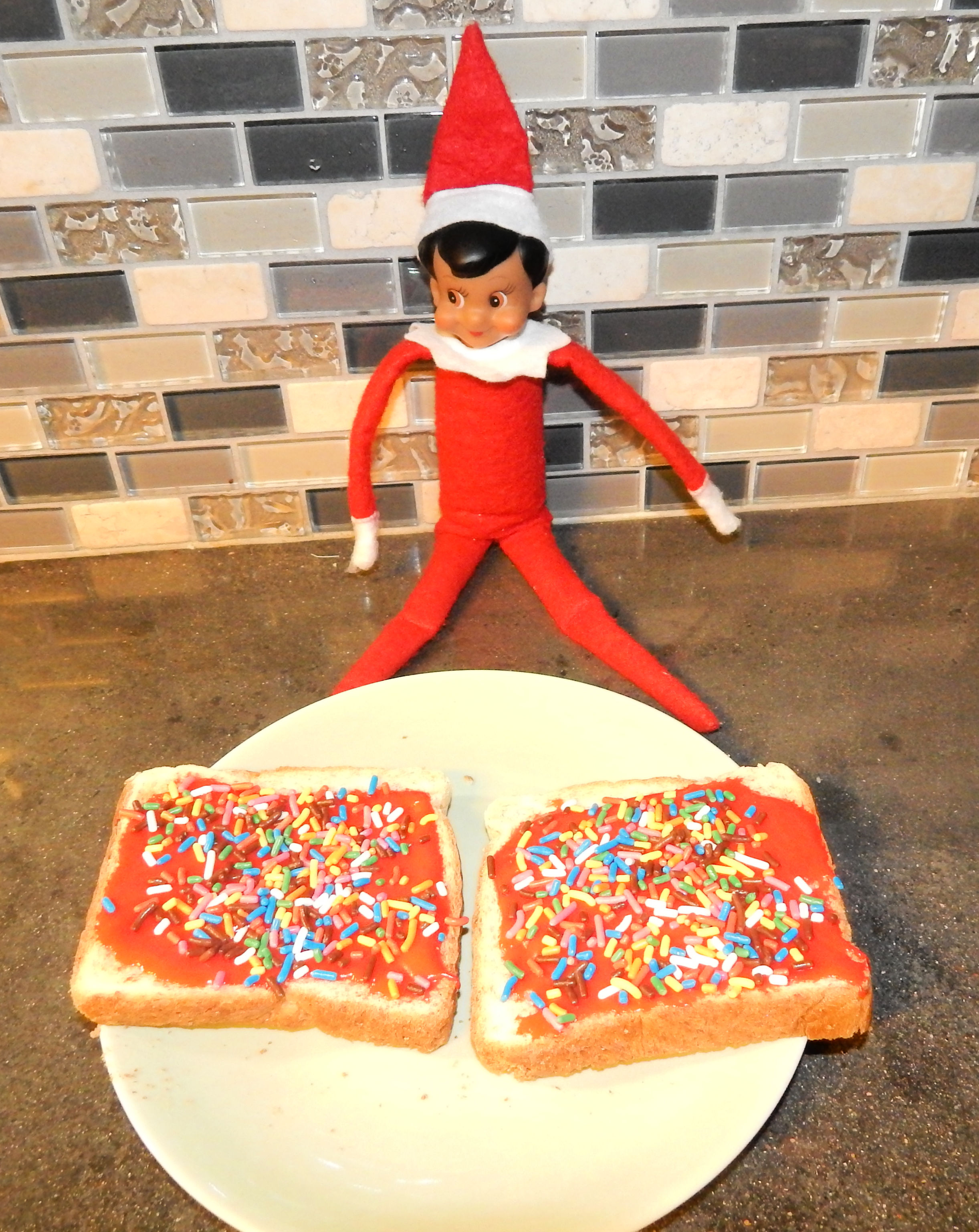 Elf On The Shelf Makes Breakfast