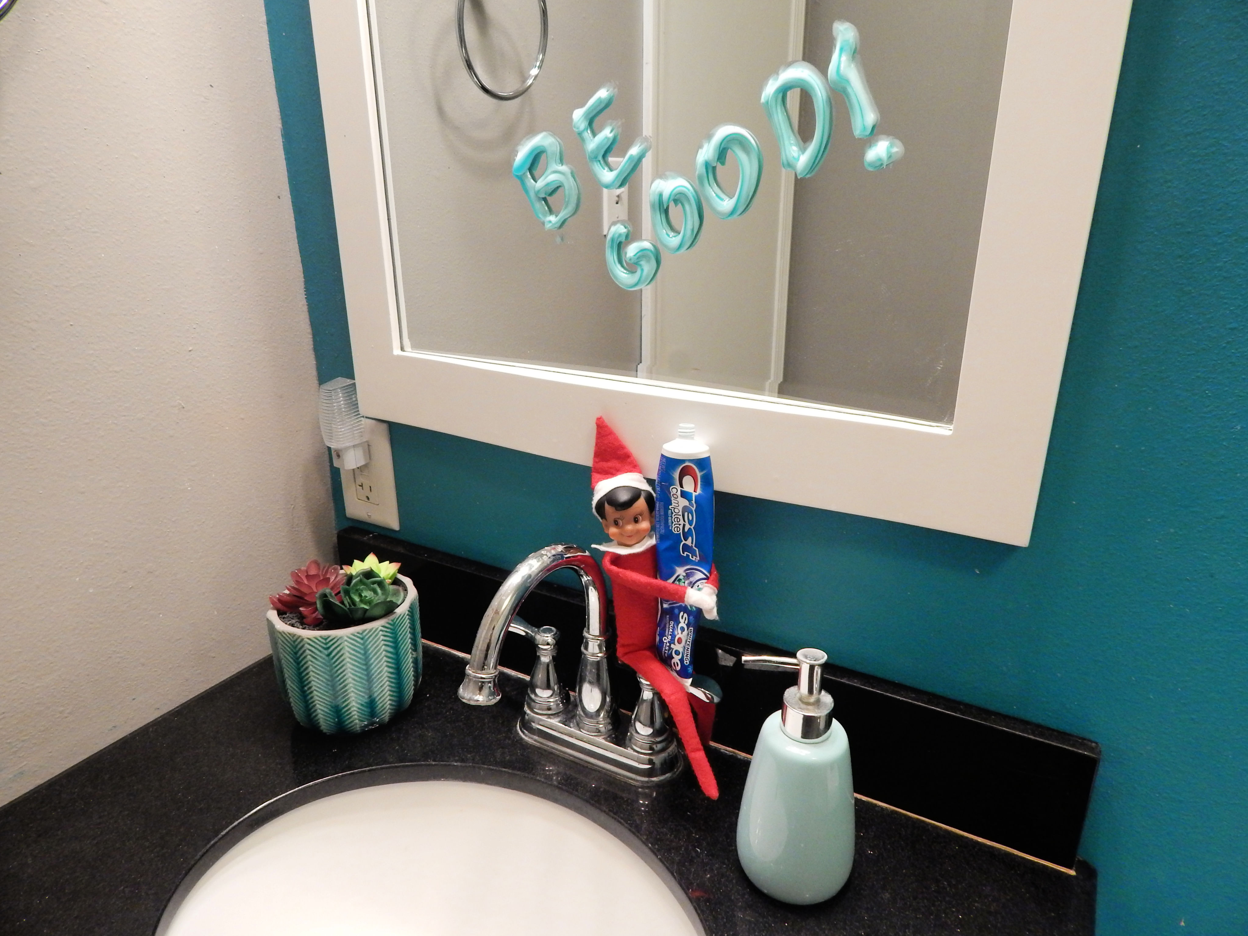 Naughty Little Elf On The Shelf