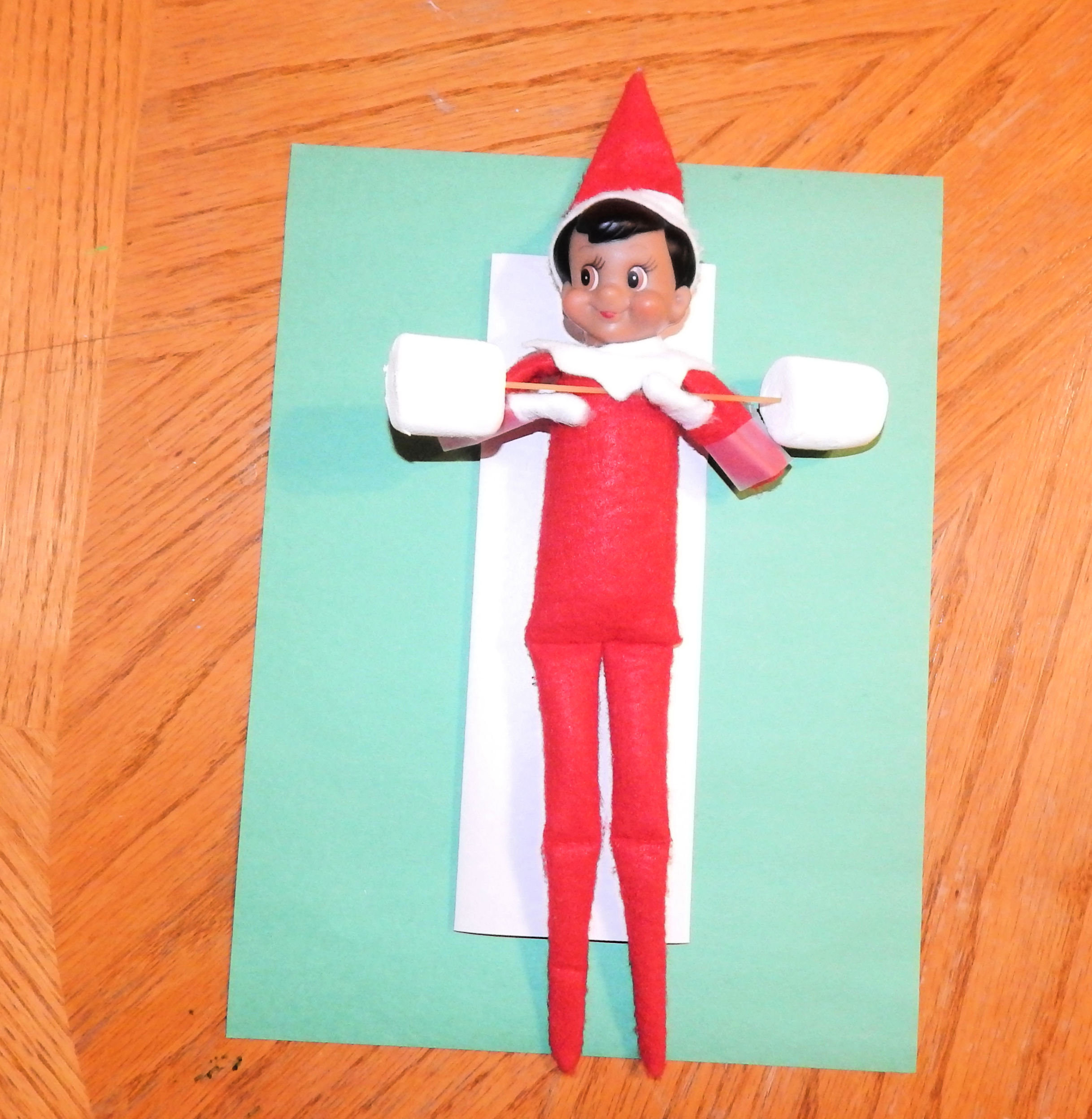 Elf On The Shelf Exercising