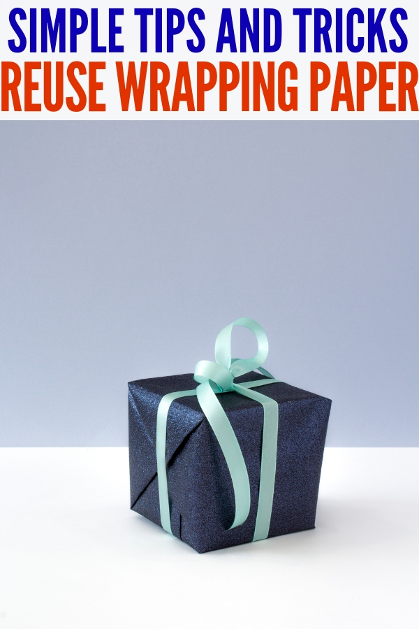 reuse wrapping paper tips 