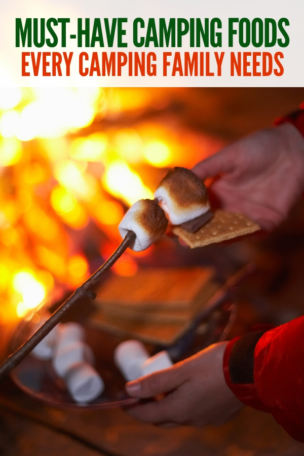 Going camping means that you need to stock up on your camping foods. After all, there are some foods that just taste amazing over the campfire! #campingfoods #onecrazyhouse #camping #campfirecooking