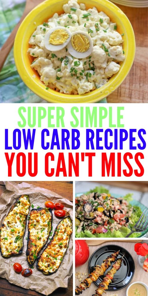 These low carb summer recipes are simple and easy to make. Plus, all of them will have you staying on your low carb eating lifestyle! #lowcarbsummerrecipes #easyrecipes #onecrazyhouse #summerfood