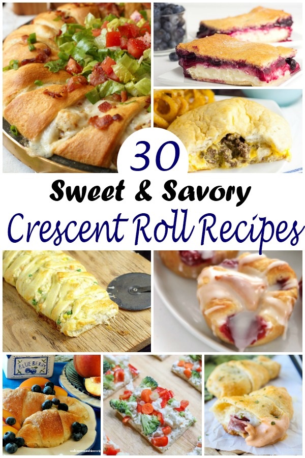 30 Sweet & Savory Crescent Roll Recipes
