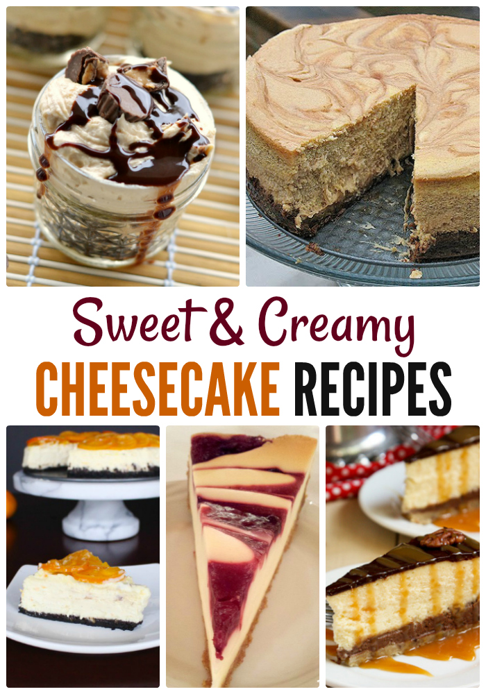 sweet and creamy cheesecake desserts 