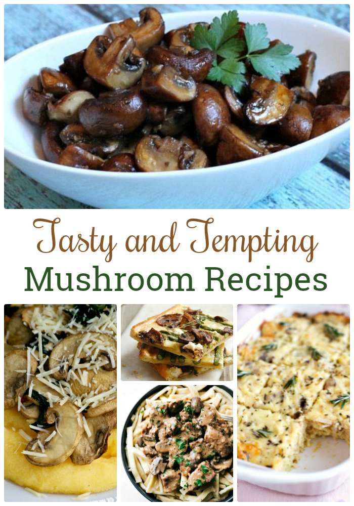 tasting and tempting mushroom recipes