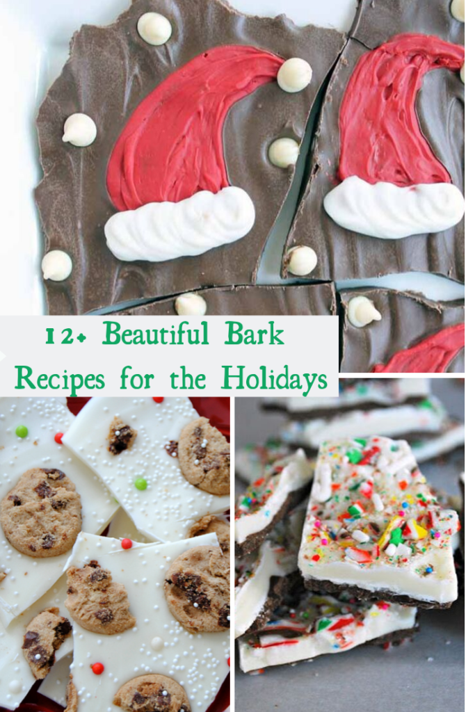 Don't miss out on these homemade holiday bark recipes! All are super simple and delicious with great taste and flavor! #holidaybark #homemade #holidaydesserts #onecrazyhouse