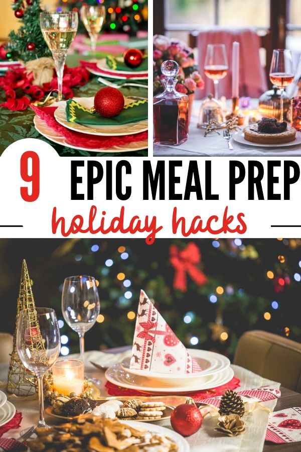 Holiday Meal Prep Ideas - Make Ahead Christmas Dinner Ideas!