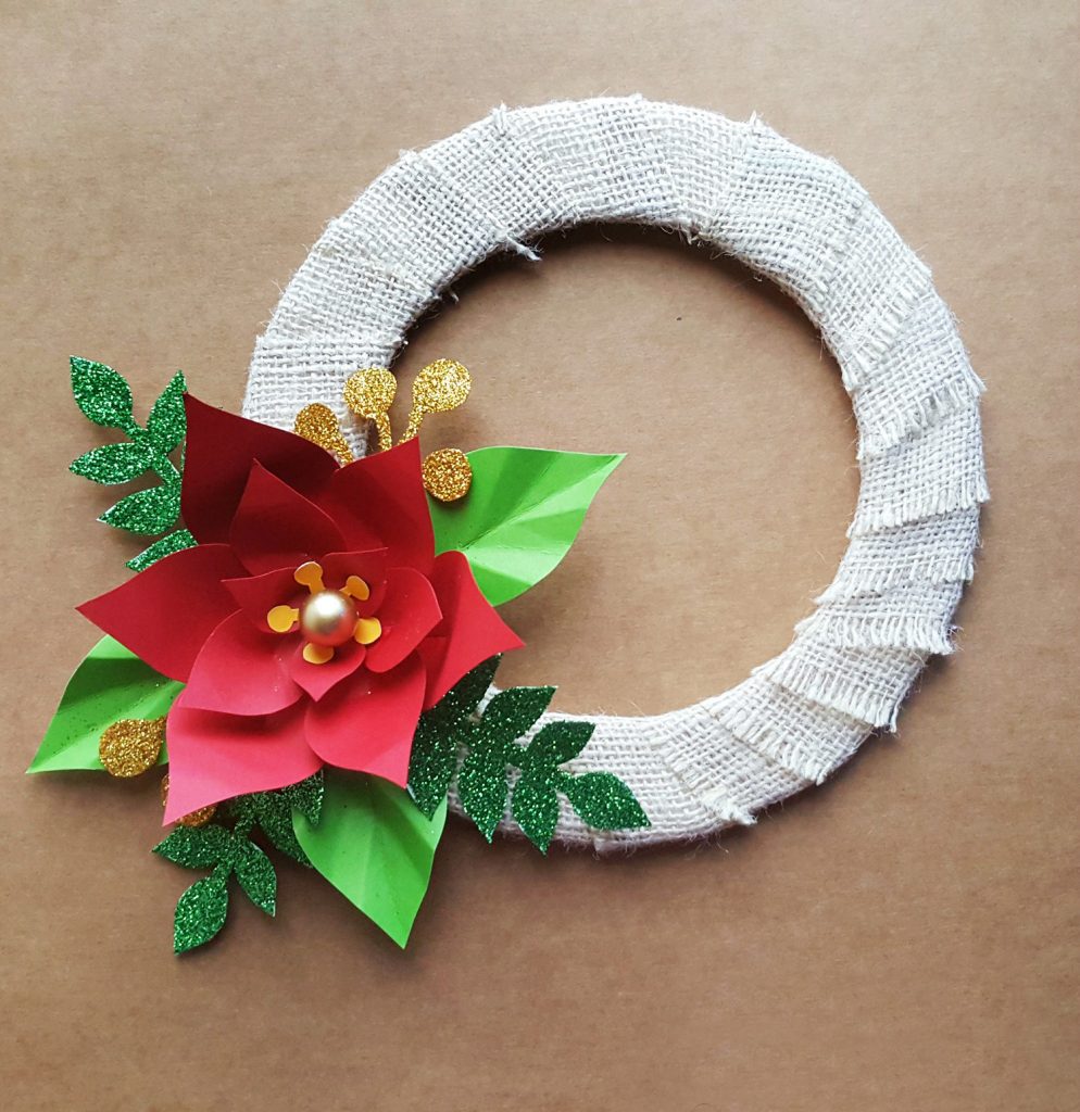 DIY holiday wreath